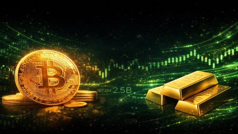 $2.5 Billion Bitcoin ETF Rebound Puts Bitcoin Back in the Gold Debate
